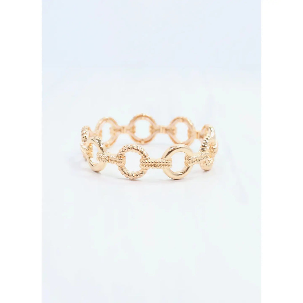 Gold Link Bracelet Gold