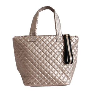 The Debra Diamond Tote Champagne