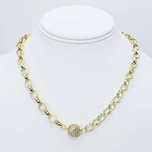 Gold Pixie Pearl Chain