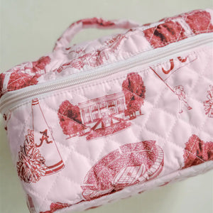 The University of Alabama Make Up Toiletry Bag, Collegiate