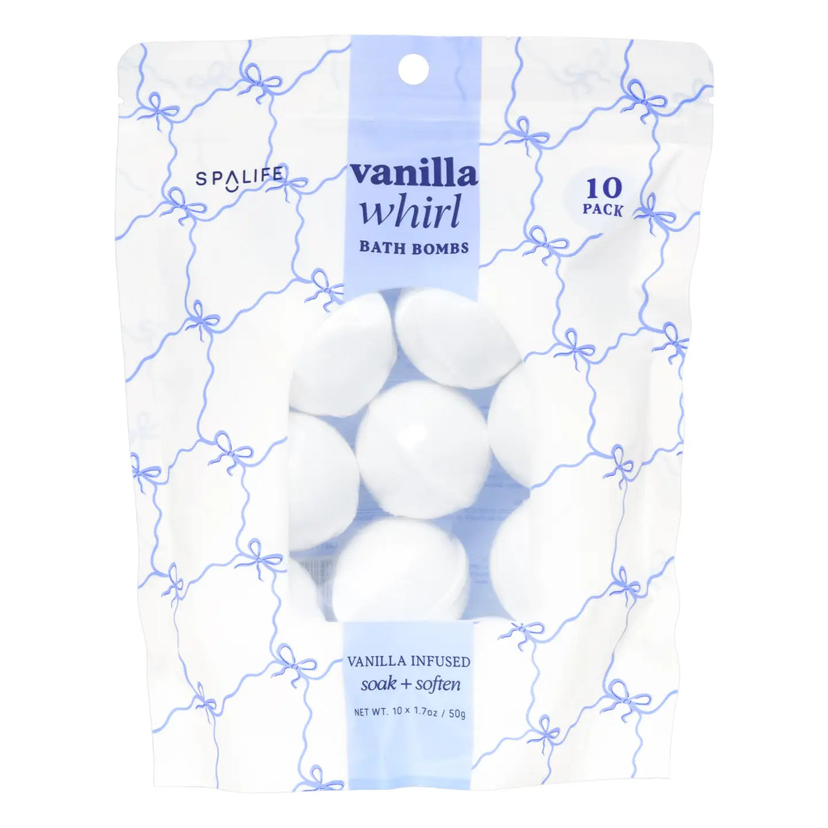 Vanilla Whirl Bath Bombs