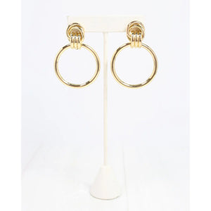 Gold Drop Earring