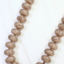 Beaded Necklace Taupe