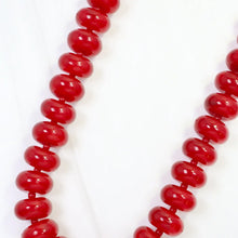Beaded Necklace Red
