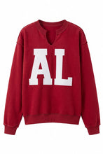 alabama/Al' Reversible Oversized Pullover