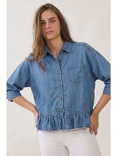 Chambray denim Button Down Shirt