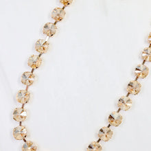 Rhinestone Necklace Champagne