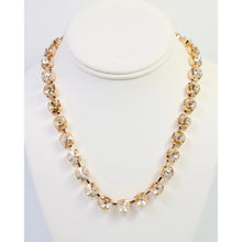 Rhinestone Necklace Champagne