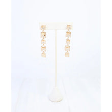 Crystal Drop Earring Champagne
