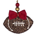 Garnet & Gold Football Signature Freshie-car