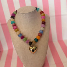 Bubble Big Heart Necklace