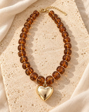 Bubble Big Heart Necklace