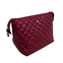 Diamond Cosmetic Bag Cabernet