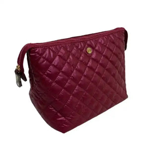 Diamond Cosmetic Bag Cabernet