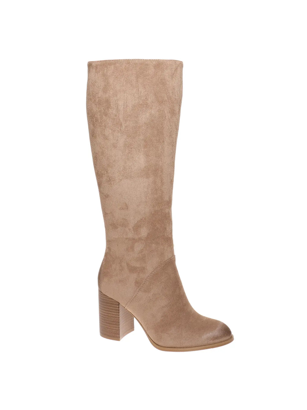 Taupe tall boots