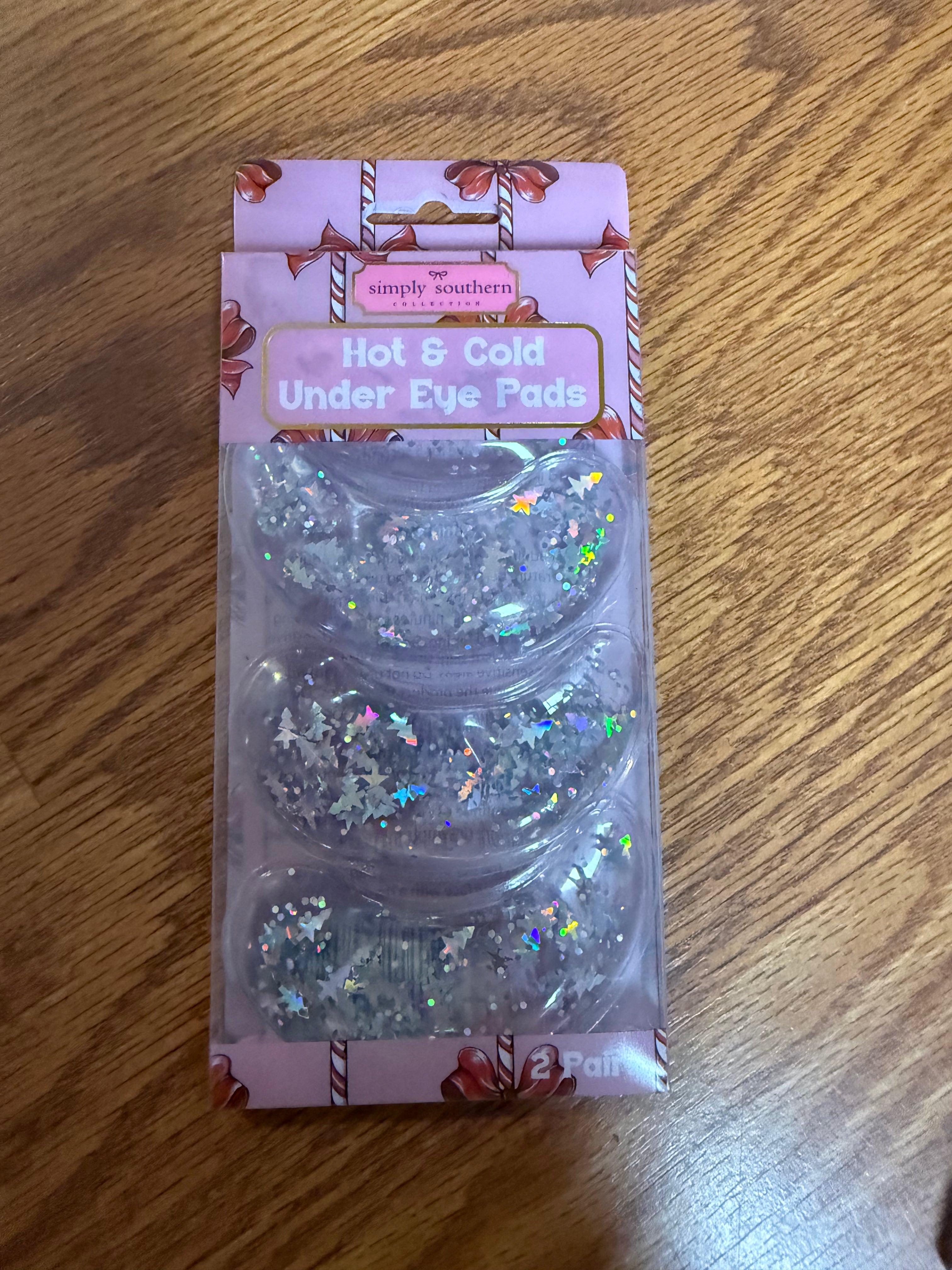 Hot and cold under eye pads