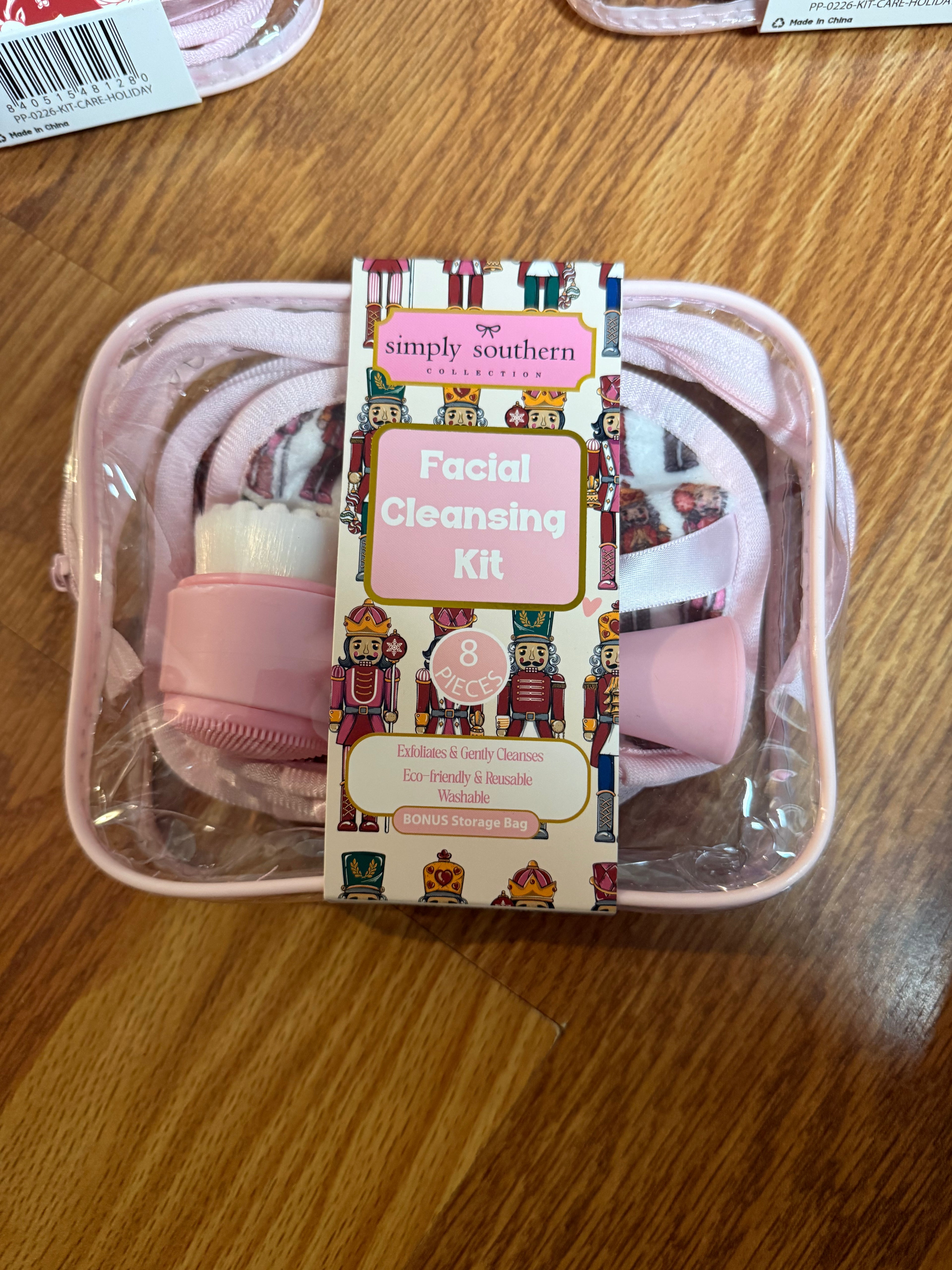 Facial cleaning kit. Holiday