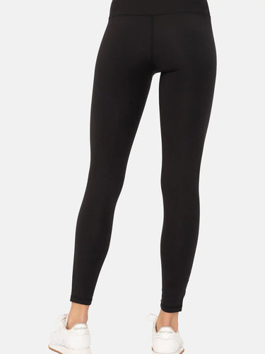 Essential Mid-Waist Leggings with Key Pocket