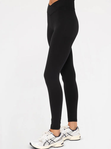 Venice Crossover Waist Leggings