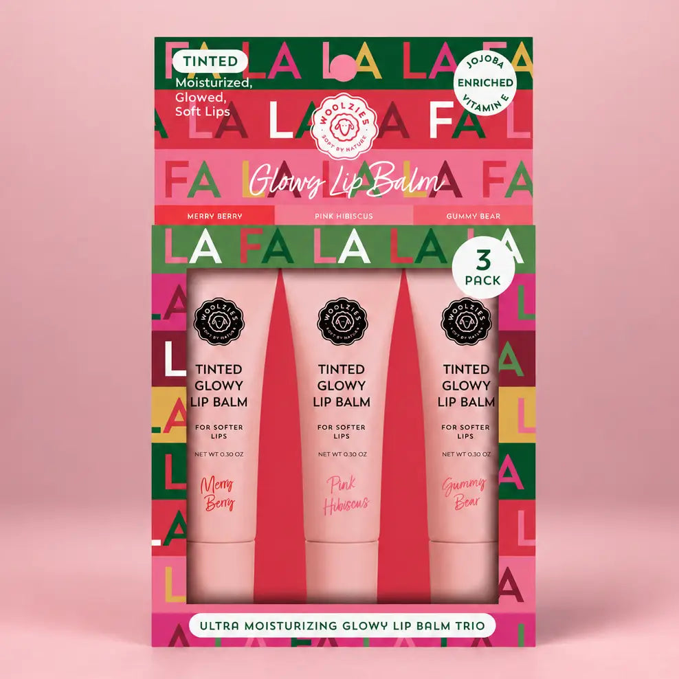 Tinted glowy lip balm