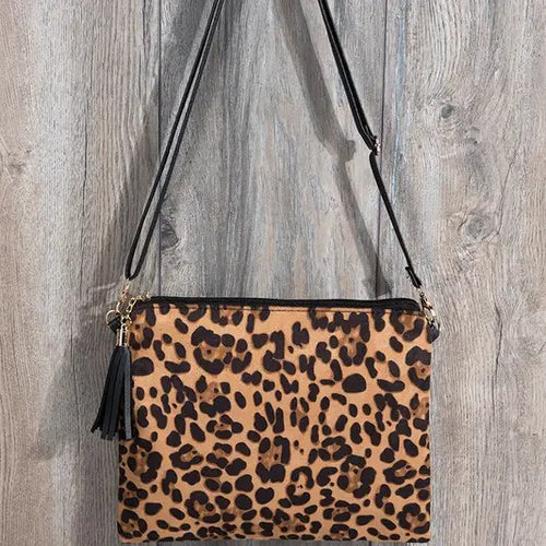 Leopard print bag