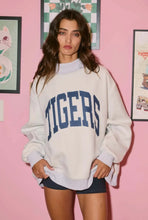 Auburn reversible mock neck sweatshirt-very popular!