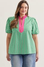 Gingham top