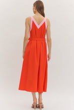 Scarlet midi dress