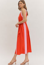 Scarlet midi dress