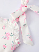 Pink bow girls dress