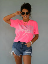Mama Neon Pearl Bow Tee