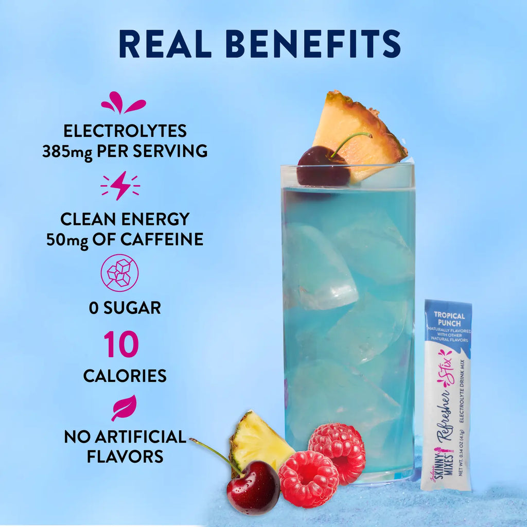 Skinny syrup Refresher packets