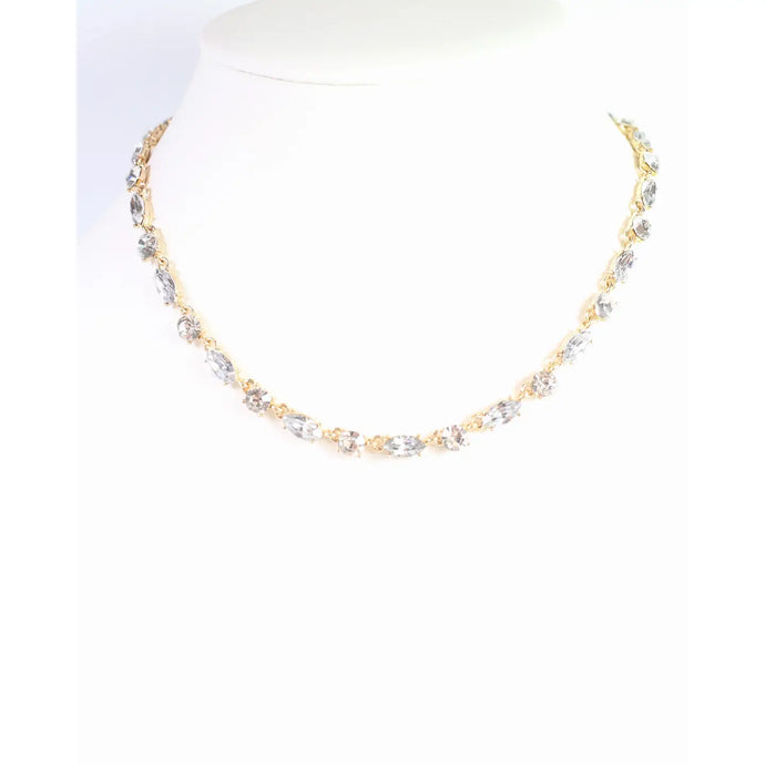 Crystal Necklace Clear