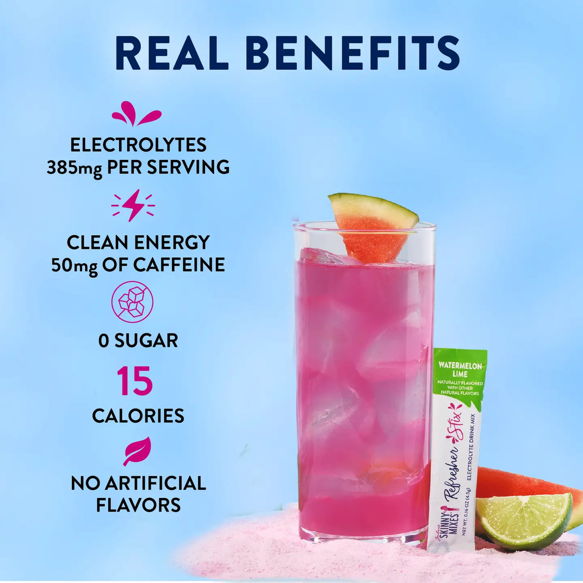 Skinny syrup Refresher packets