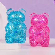 Squishy Glittered Gummy Bear Squeeze Stress Relief Toy-squishy