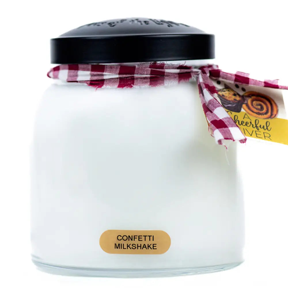 Confetti Milkshake – 34oz Strong Scented Gift Candle