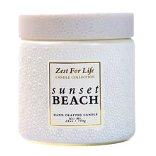 Sunset Beach – 28oz Zest For Life Luxury Candle