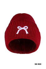 COQUETTE BOW EMBROIDERED CUFF BEANIE
	
-BOW RIBBON EMBROIDERED
-TRENDY DESIGN
-SOFT CUFFED BEANIE
