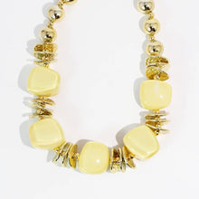 Radiant Loop butter yellow Necklace
