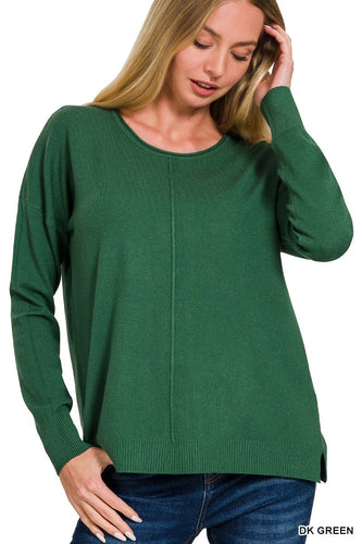 Round neck sweater