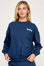 Relaxed Fit Sweatshirt With Jesus Loves You Print