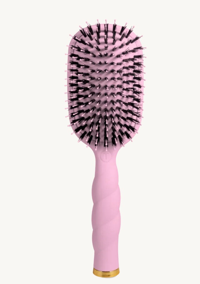 Mini Boar Bristle Hair Brush - Bubblegum PinkHairbrush
