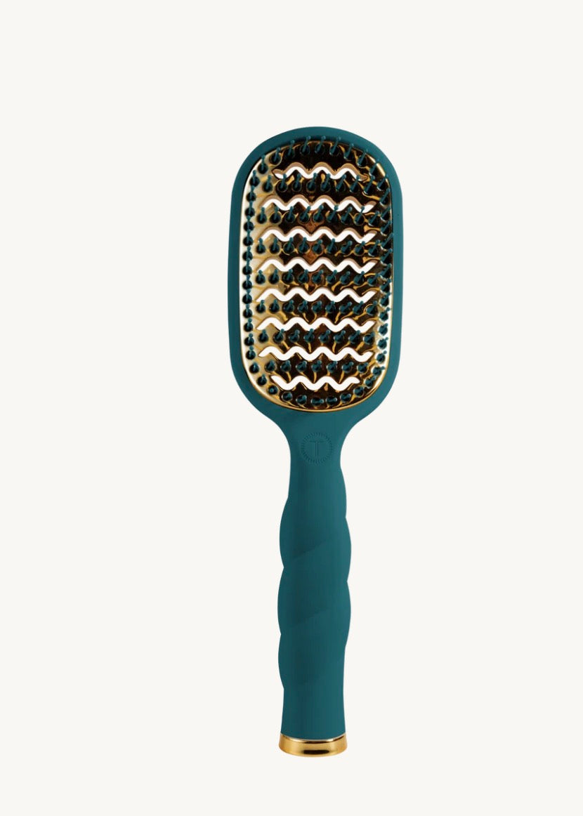 Vented Hair Brush - Teal With ItHairbrush