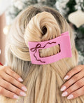 Just Add a Bow Medium Flat Rectangle Hair ClipHair Clips