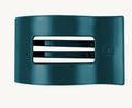 Teal With It Medium Flat Rectangle Hair ClipHair Clips