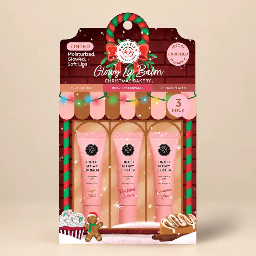 Tinted glowy lip balm