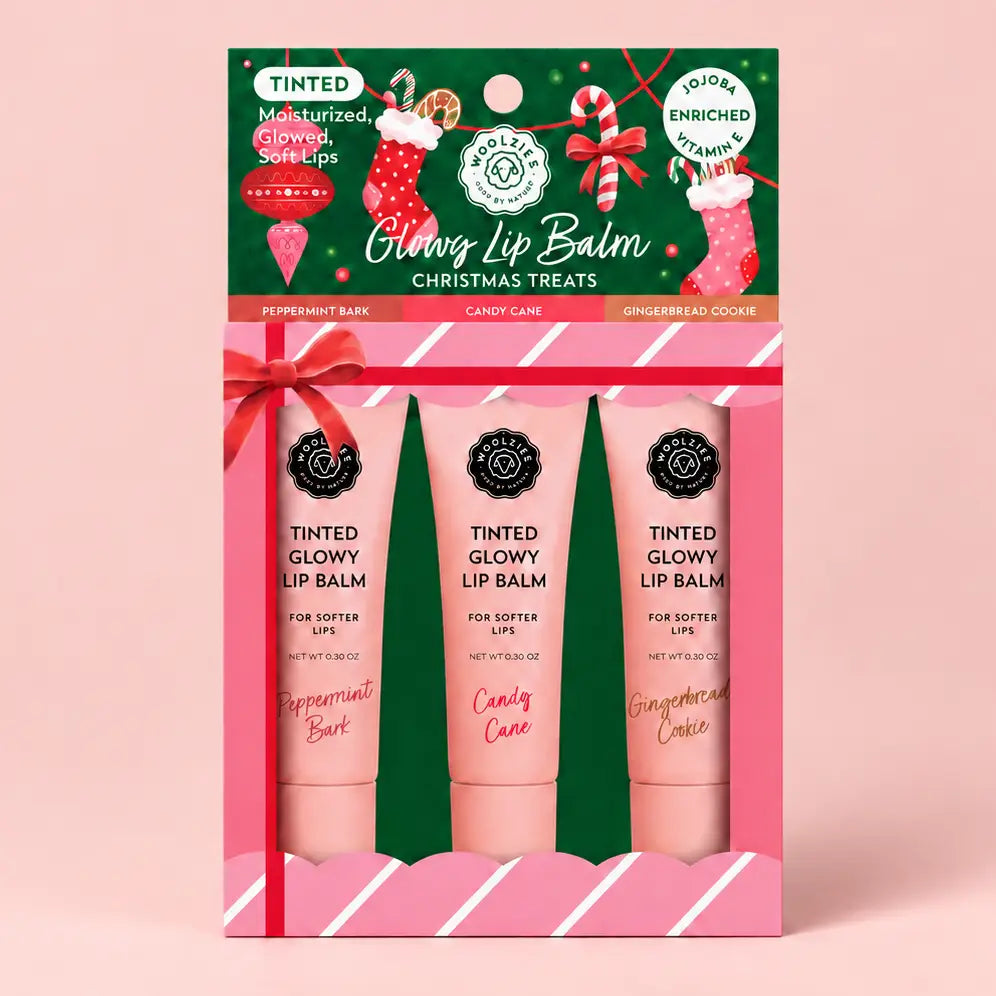 Tinted glowy lip balm