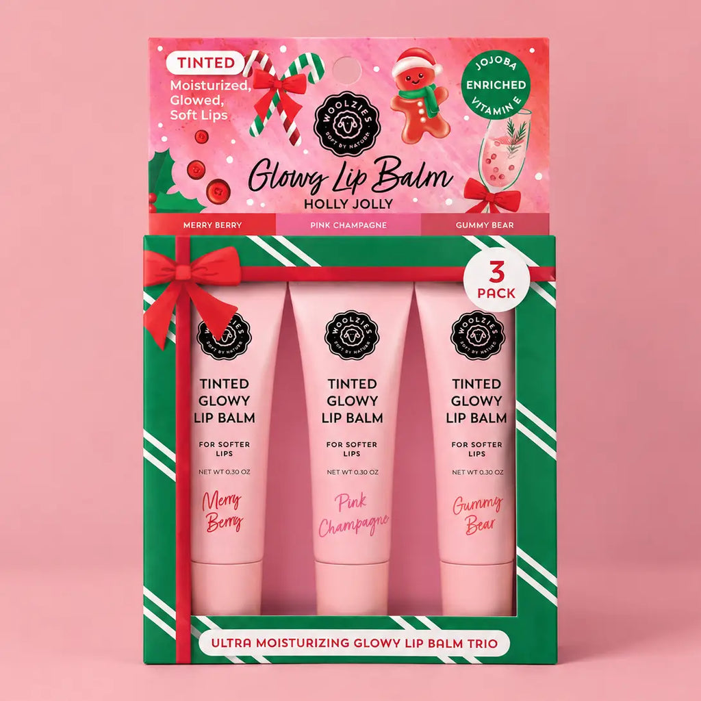 Tinted glowy lip balm