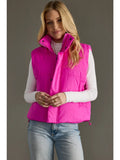 Bright pink vest